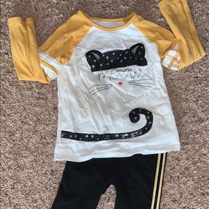 Meow girls cat outfit – 2T